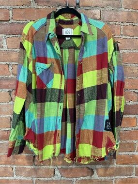 Like New Urban Outfitters/BDG Plaid Brixton Button Down Flannel Shirt | Size L